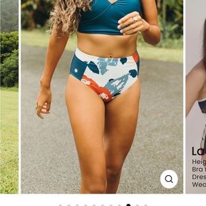 Nani Brushed floral yoga pocket bottom